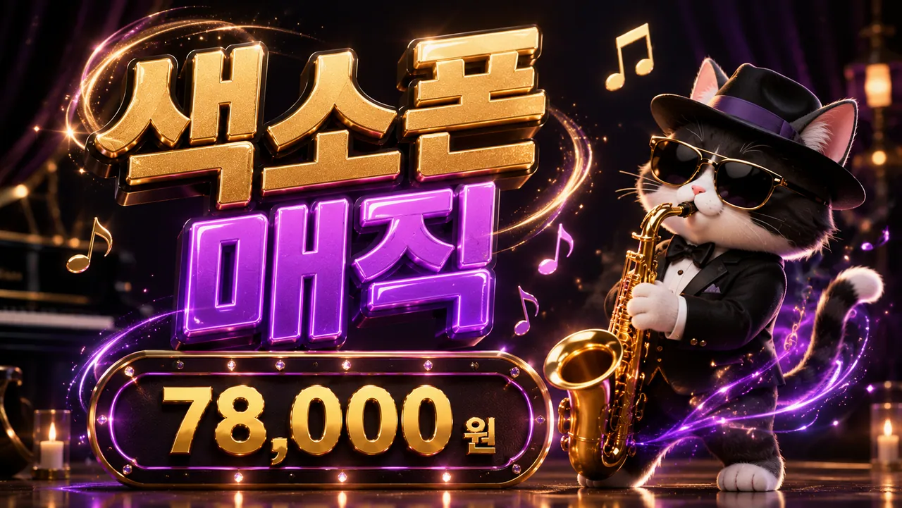 색소폰매직 시그니처 이미지